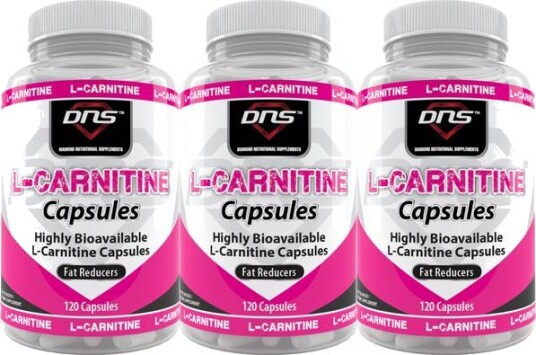 DNS 3-Pack L-Carnitine Capsules - 3 X 120 Kapsler