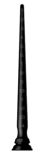 Hosed Extreme Silicone Anal Plug 40 cm