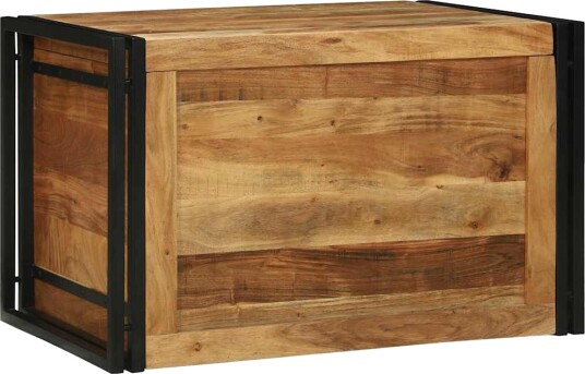 Oppbevaringsboks 80 x 50 x 50 cm i solid akasietre