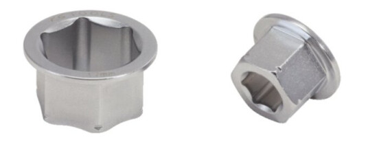 Ks Tools 503.4522, Enkel Enhet, Støpseladapter, Kromvanadiumstål, 10 G, 1 Stykker