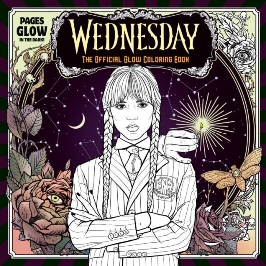 Wednesday Official Glow Coloring Book Wednesday Official Glow Coloring Book