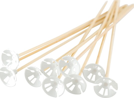Ballongkungen Ballongpinner Bambus 10-pakning BSB-10