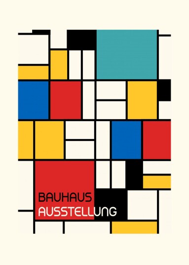 Plakat Bauhaus Utstilling Plakat Bauhaus Utstilling