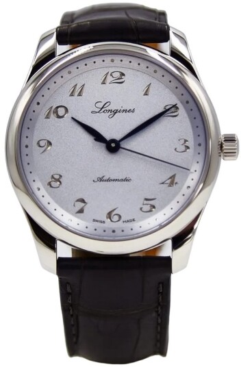 Longines Herreklokke L2.793.4.73.2 Master Collection Sølvfarget/Lær
