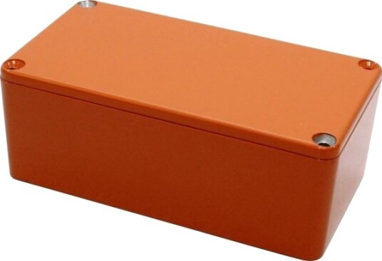 Hammond Electronics 1590BSOR 112 × 60 × 38 mm Støpt Aluminium Oransje Kabinett