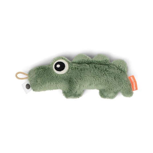 Done By Deer Tiny Sensory Rattle Croco Grønn