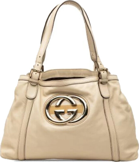 Gucci Vintage Dame Beige