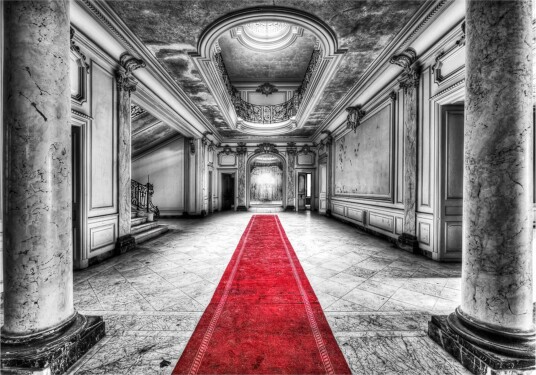Fototapet Mystery Marble Black And White 250x175 - Artgeist sp. z o. o.