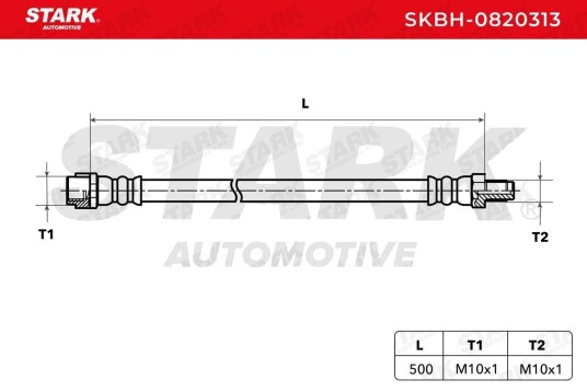 Bremseslange STARK SKBH-0820313