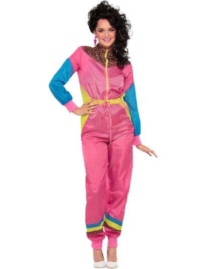 80"s Ski Joggedress Kostyme til Dame X Large 80"s Ski Joggedress Kostyme til Dame X Large