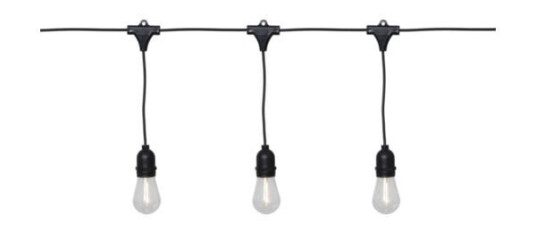 Star Trading String Light Lyslenke Svart mdf / metall 1642440-01-0 1642443-01-0