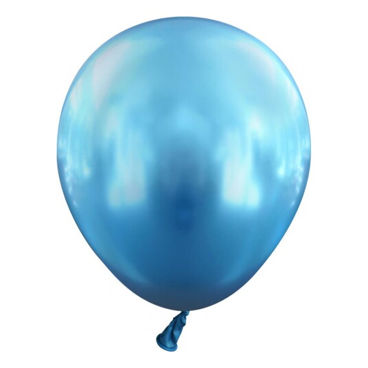 Ballongkungen AB Lateksballonger Mini Krom Blå - 25-pakning