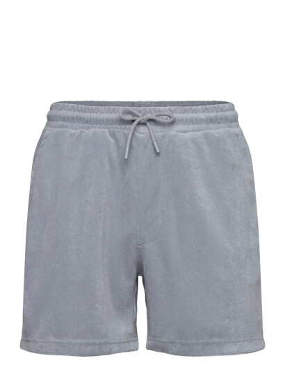 Björn Borg Borg Toweling Pool Shorts - Blue - M