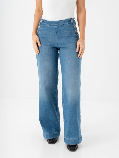 Only Madison Blush High Waist Wide Denim Denim 30/34 Only Madison Blush High Waist Wide Denim Denim 30/34