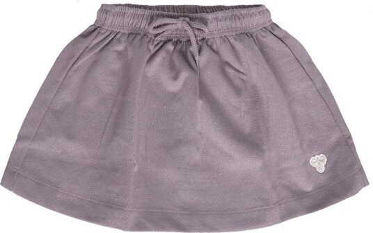 Hummel Hmljr Glitter Sweat Skirt Bee GRAY RIDGE 140