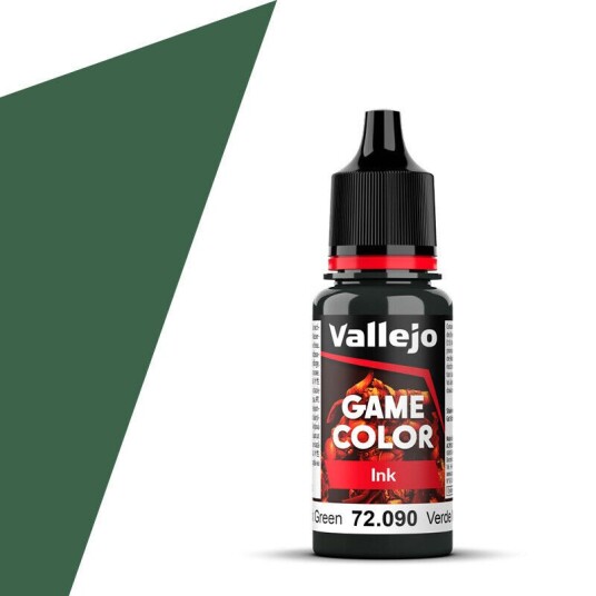 Miniatyrhobby Vallejo Game Color Black Green 18ml - Ink