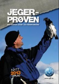 Jegerprøven: med Norges jeger- og fiskerforbund, Pent brukt bok uten markeringer