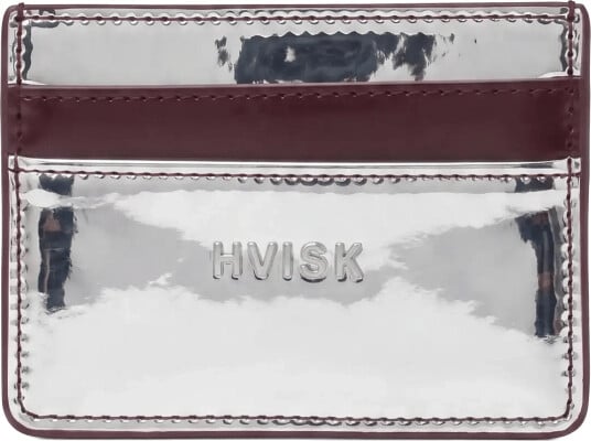 HVISK Cardholder Mirror Gloss Silver ONE SIZE HVISK Cardholder Mirror Gloss Silver ONE SIZE