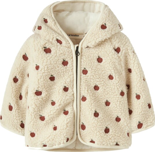 Lil"Atelier Nbfnalo Sia Loose Sherpa Jacket Lil Cream 56 Lil"Atelier Nbfnalo Sia Loose Sherpa Jacket Lil Cream 56