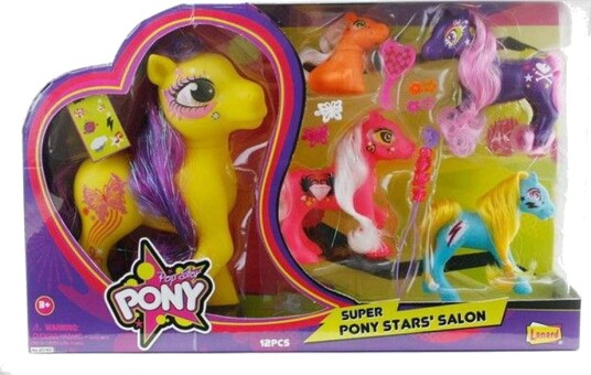 Pop Star Pony Salong Oransje