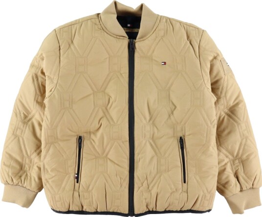 Tommy Hilfiger Polstret Jakke Classic+ Khaki Tommy Hilfiger 10 år (140) Dunjakke Beige Brun
