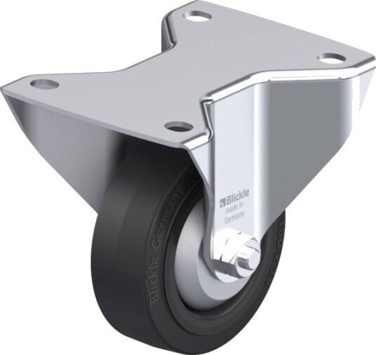Blickle 749203 Bk-Poev 100Ka-3-Fa Faste Hjul Hjuldiameter: 100 Mm Bæreevne (Maks.): 200 Kg 1 Stk