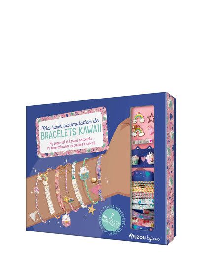 Auzou Jewellery Factory   Super Kawaii Bracelets   Multi/patterned   ONE SIZE