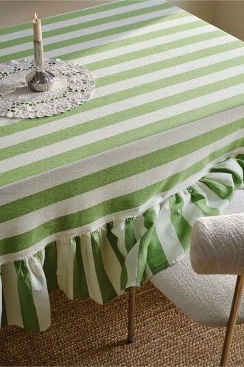 Jotex Duk Grønn/hvit ISLA 221233603160