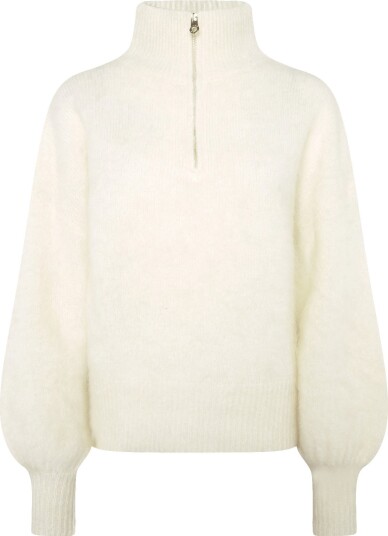 ella&il Li Chunky Sweater - BRIGHT WHITE - S