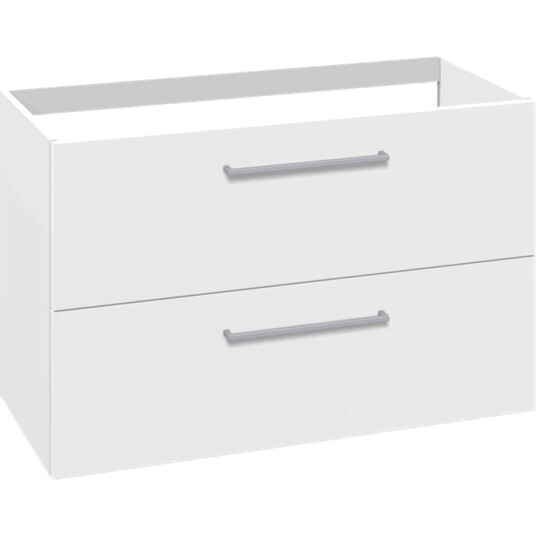 1904 Voss Servantskap med 2 Skuffer Hvit Matt / 100cm GRO-7041024