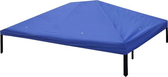 vidaXL Gazebo Deksel 300 x 400 cm Blå