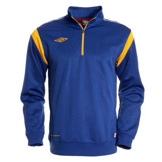 Umbro DIAMOND HALF ZIP Sweater F924 ULTRA/YELL XL