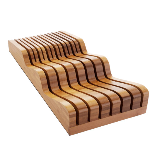 Robert Welch Signature Bamboo Knivblokk for Skuffe
