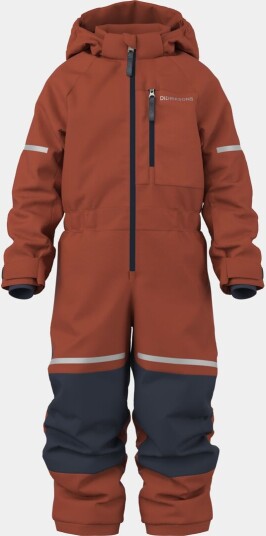 Didriksons Falken Kids' Coverall Rust