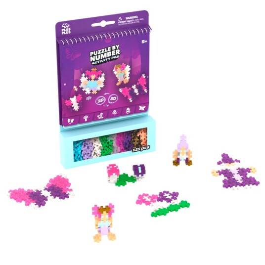 Plus Plus Aktivitetsblokk Enchanted Forest Purple One Size