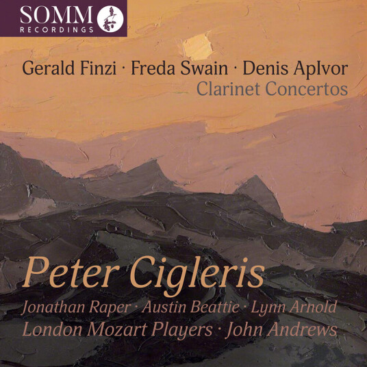Peter Cigleris Denis Apivor Freda Swain Clarinet Cons CD