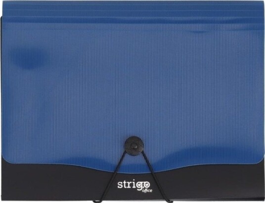 Strigo Strigo A4 Mappe Med 13 Skilleark Marineblå Strigo