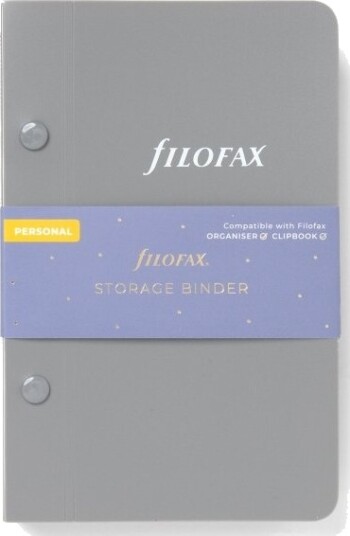 Filfax Personal Arkivmappe Grå