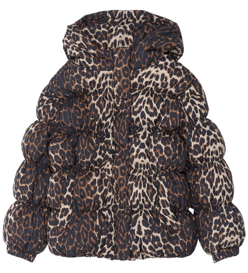 The New Leopard AOP TNPuffa Jakke 9/10 år