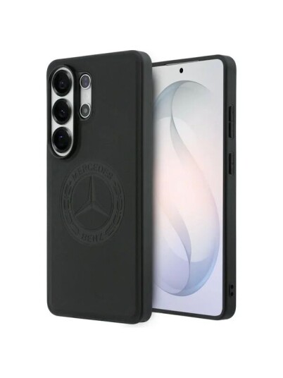 Mercedes Vintage MagSafe Logo Case for Samsung Galaxy S26 Ultra Black