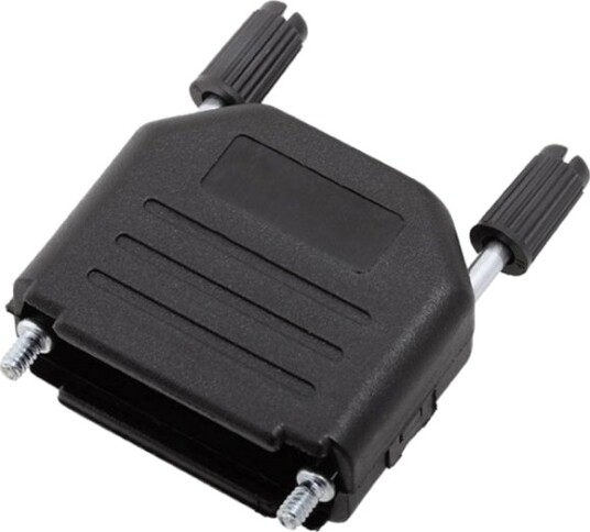 Encitech Dppk15-Bk-K 6260-0101-02 D-Sub-Pol 15 Plast Metallisert 180° Sort 1 Stk