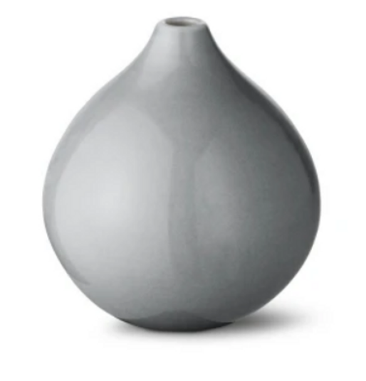 Anne Black Contain Drop Vase Lav Mørk grå Anne Black Contain Drop Vase Lav Mørk grå
