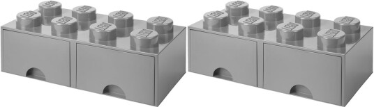 LEGO Oppbevaringspakke Stor Grå LEGO Oppbevaringspakke Stor Grå