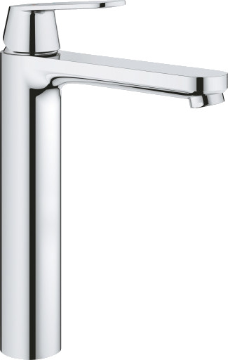 GROHE EUROSMART ettgrepsbatteri 163 mm tut 1 t/høy tut/hv m/bv messing