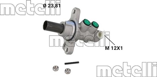 Hovedbremsesylinder METELLI 05-1294