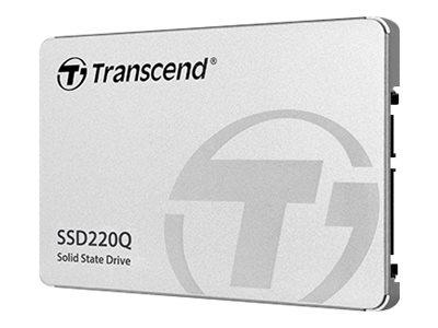 Transcend SSD220Q - SSD - 1 TB - SATA 6Gb/s Transcend SSD220Q - SSD - 1 TB - SATA 6Gb/s