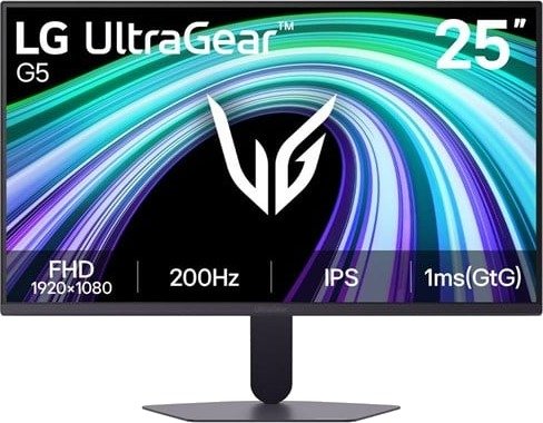 LG UltraGear 25G523B-B G5 Series 25" LED Monitor HDR 25G523B-B.AEU