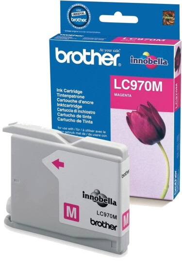 Brother Blekkpatron LC-970M Magenta (300 sider)