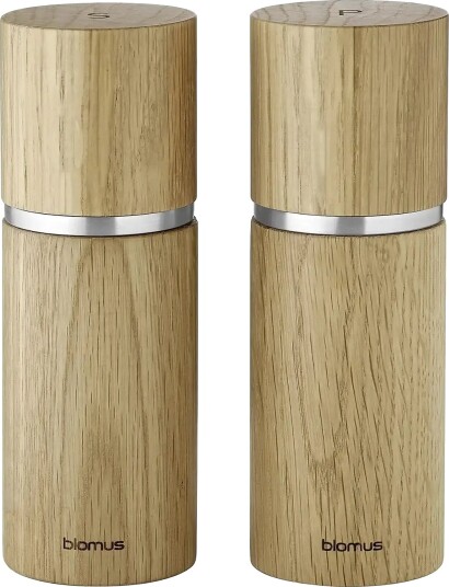 Blomus Salt & Peppermill   15 Cm Ø 5,5 Cm   Pepe   Oak   L 5.3CM
