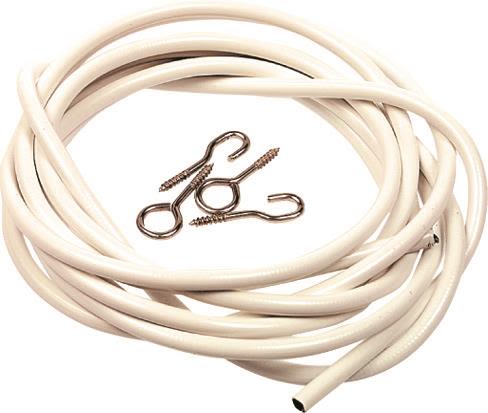 Habo 32763 Krok for gardinspiral 20 pakning Garderobeinnredning